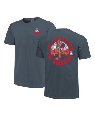 Men's Navy Arizona Wildcats Comfort Colors Thick Lined Landscape T-Shirt