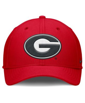 Men's Red Georgia Bulldogs Rise Swoosh Dri-FIT Flex Hat