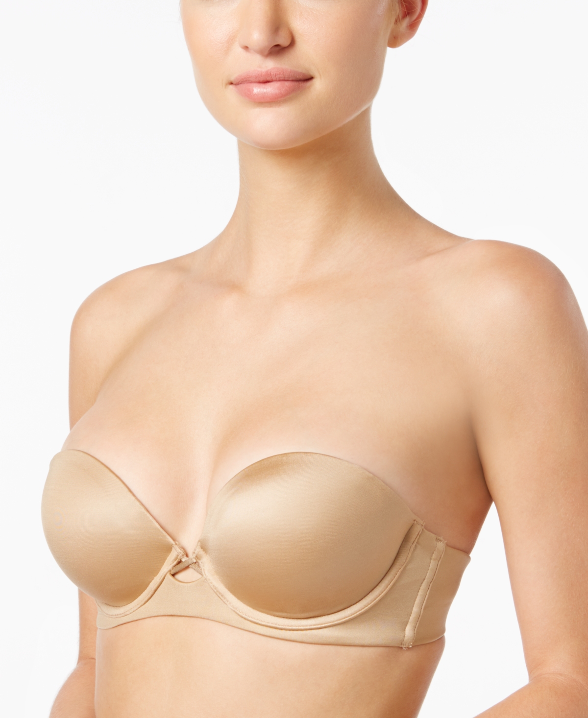 UPC 014671398342 product image for Maidenform Strapless Natural Boost Add-a-Size Shaping Underwire Bra 9458 | upcitemdb.com