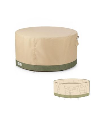 Heavy Duty Outdoor Furniture Set Cover, 600D Waterproof Oxford Patio Sectional Set Cover Covers with Air Vents for Patio General Purpose Table