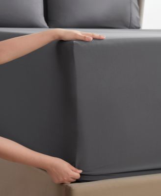 Extra Deep Pocket Microfiber 4-Pc. Sheet Set, Twin