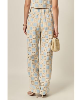 Women's Crochet Long Pants