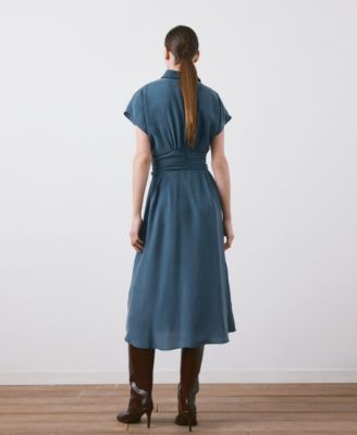Women's Belt Shirt Dress