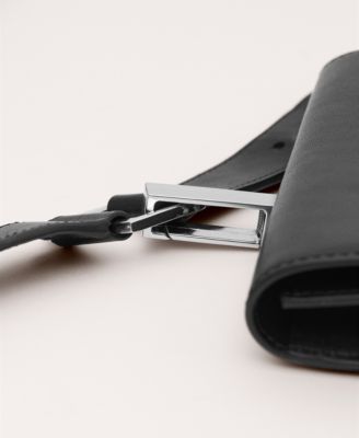 Women's Leather Detachable Coin Purse Belt