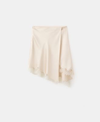 Women's Lingerie Wrap Slit Skirt