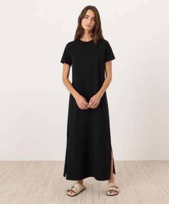 Women's Organic Cotton Slub Easy Tee Maxi Dress