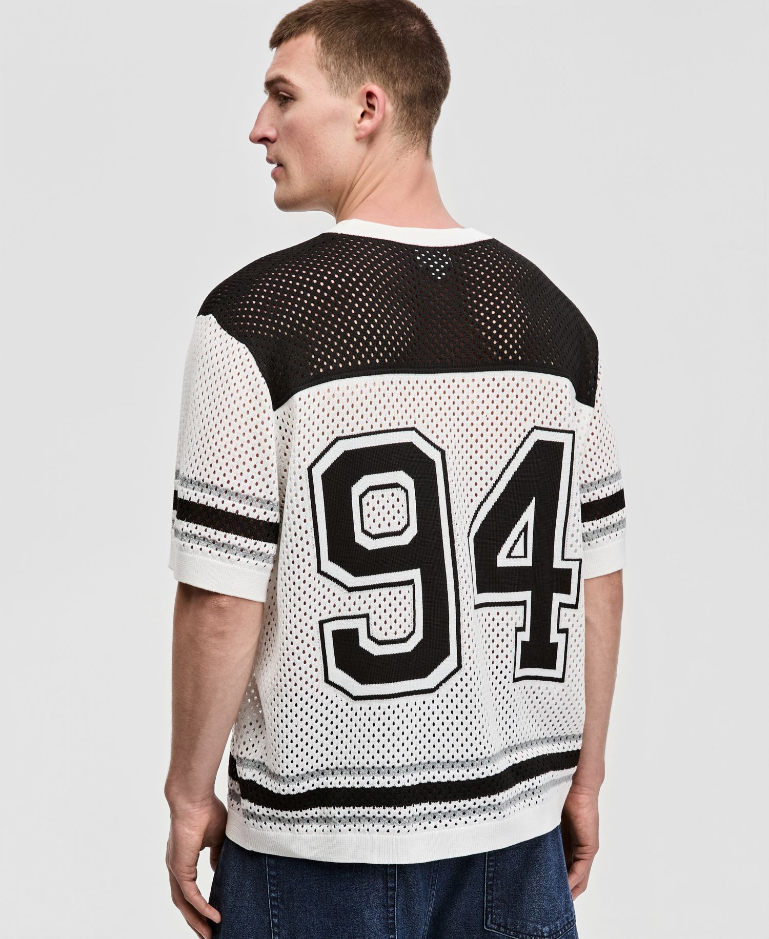 Mode of One Men's Relaxed-Fit Sweater Jersey