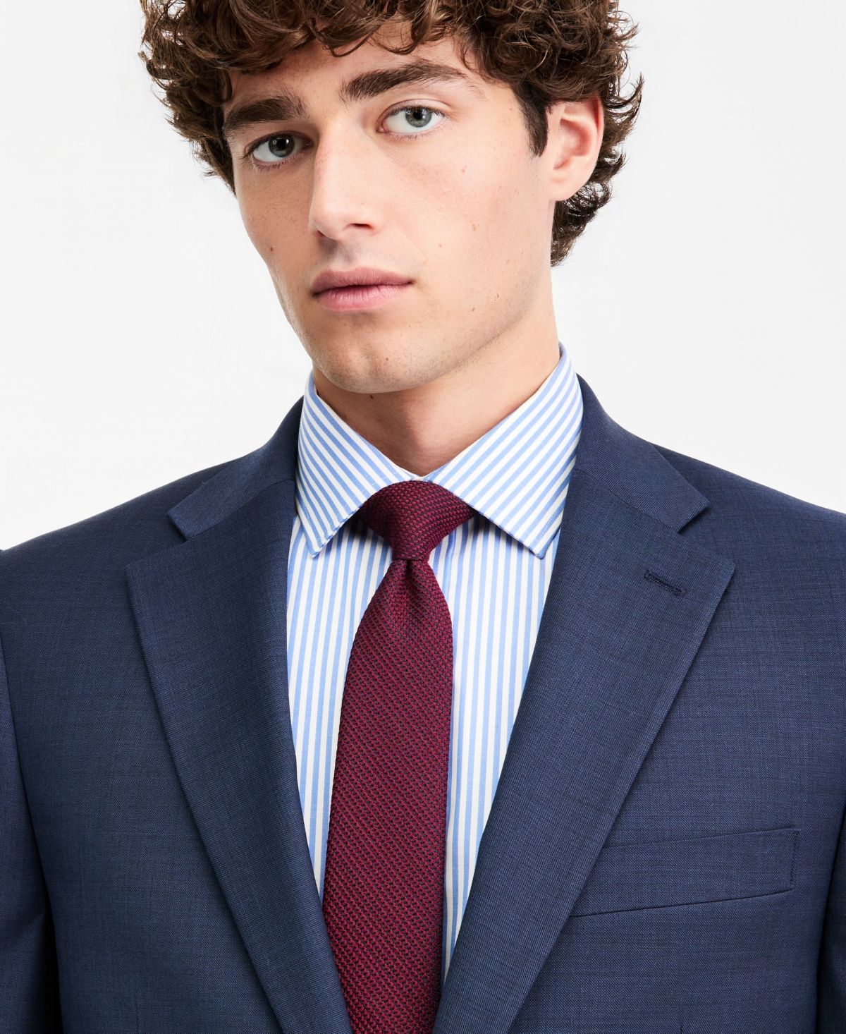 Tommy Hilfiger Men's Modern-Fit Wool Th-Flex Stretch Suit Separates Jacket