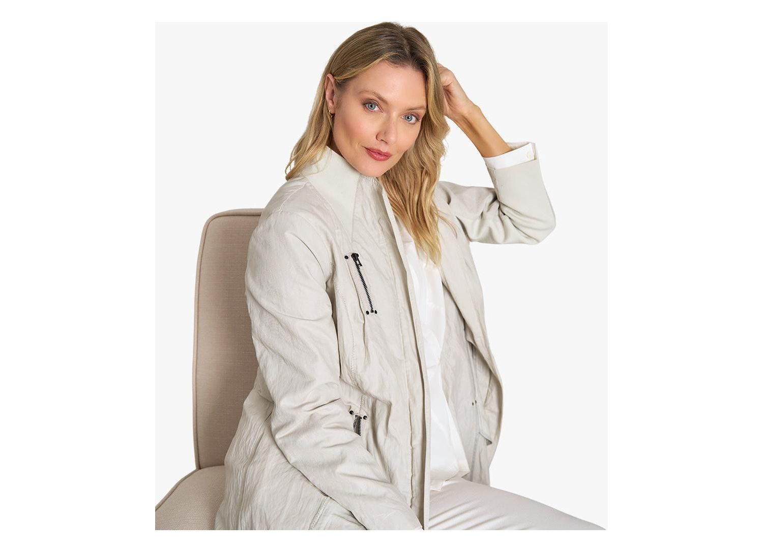 Women's Water Repellent Zip-Front Moto Favorite Jacket