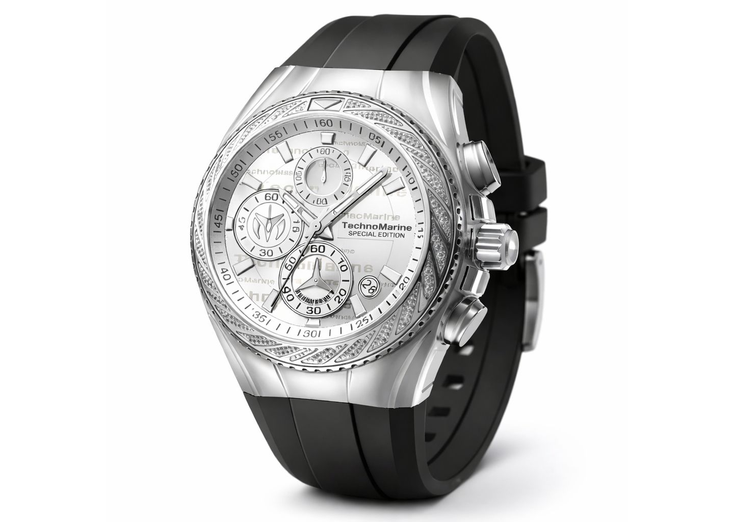Мужские часы TechnoMarine TM-125014 Cruise Quartz VD57 Dial, цвет: Чёрный — фото 2