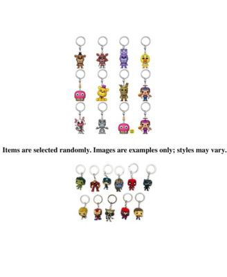 Set of 3 Surprise Mystery Mini Pocket Pop! Keychains Randomly Selected