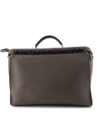 XL Selleria Peekaboo Bag Leather with Studded Detail