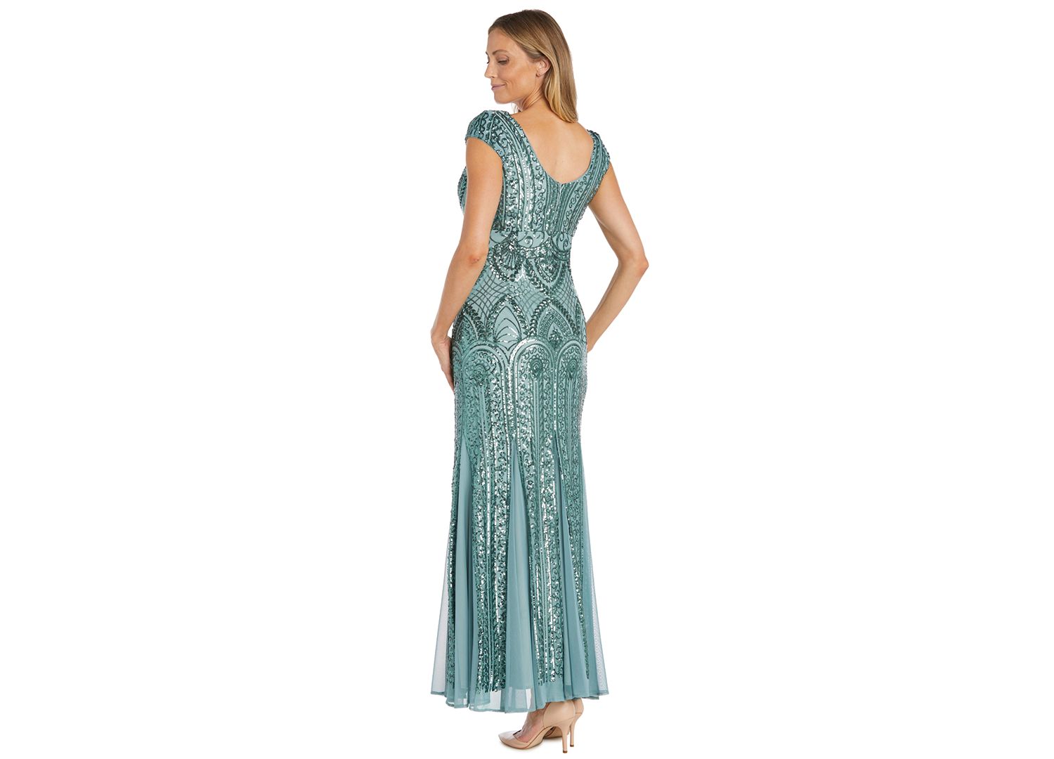 Petite Beaded Maxi Dress