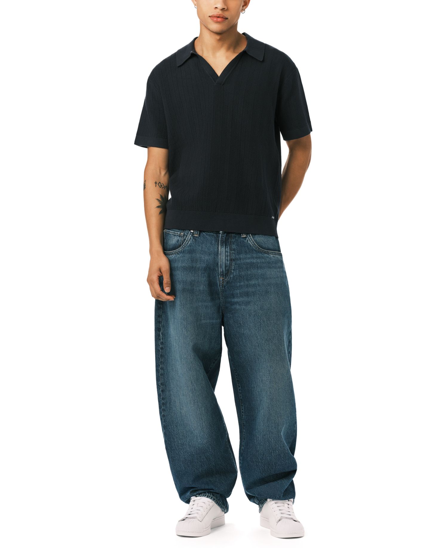 Men's Wortex Short-Sleeve Polo Sweater