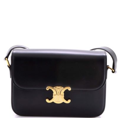 Medium Triomphe Shoulder Bag Smooth Calfskin