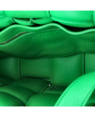 Cassette Crossbody Bag Padded Maxi Intrecciato Leather