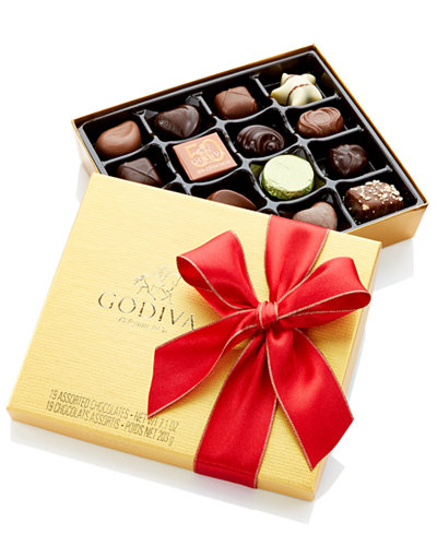Godiva Chocolatier, 19-Pc. Red Ribbon Ballotin Box of Chocolates