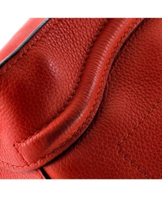 Mini Luggage Bag Grainy Leather