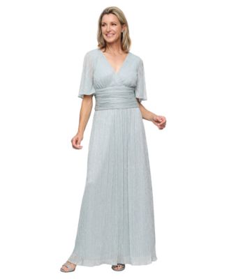 Women's V-Neck A-Line Ball Gown