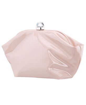 Lyric Soft Metallic Small Clutch Handbag