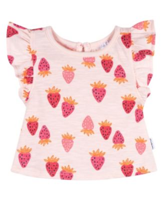 Toddler Girls' Short Sleeve T-Shirts, 3-Pack