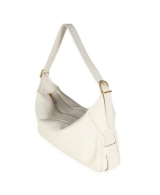 White Supple Calfskin Medium Romy