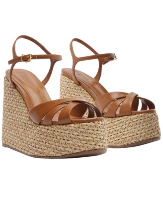 Women's Keefa Round Toe Wedge Sandals