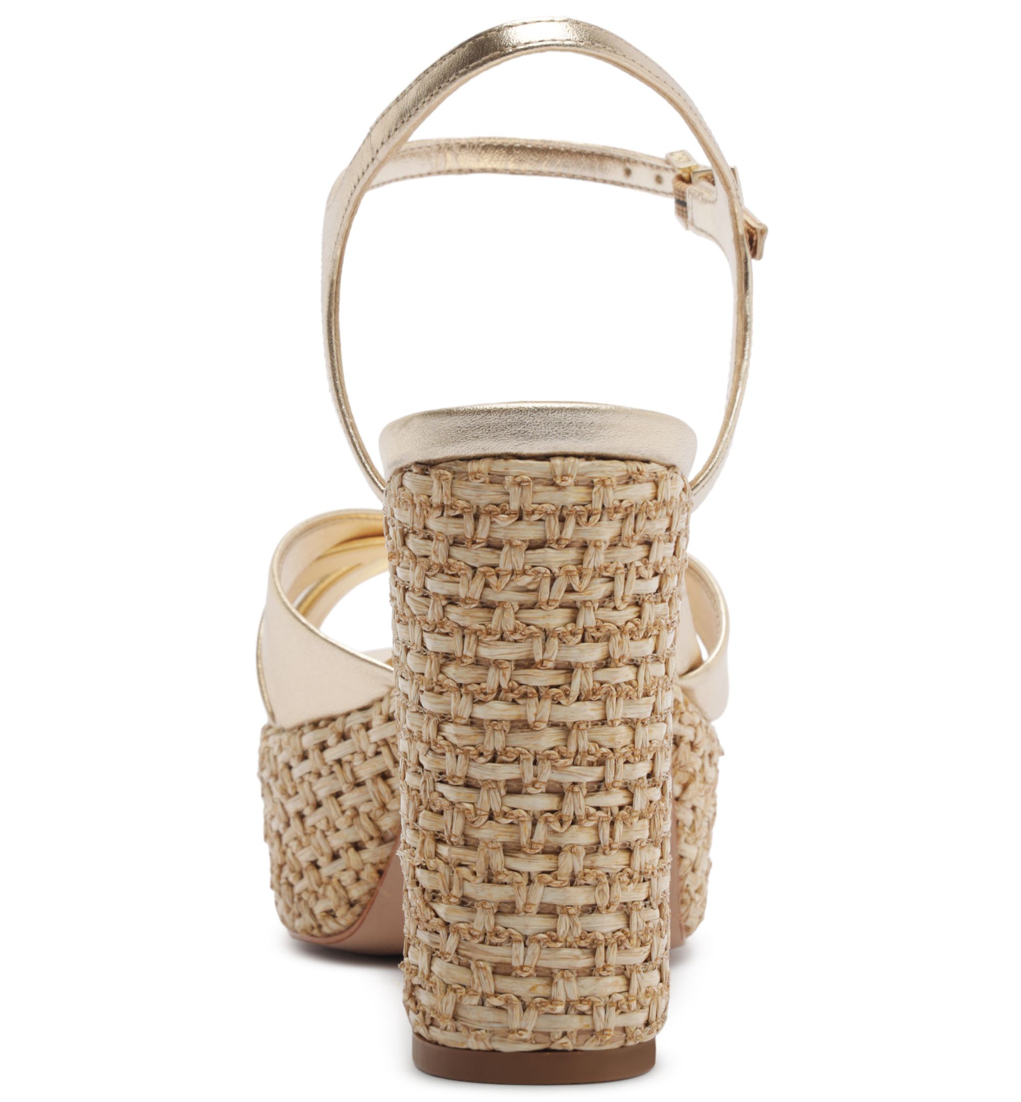 Women's Keefa Raffia Round Toe Sandals — Image 11