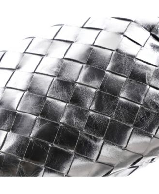 Mini BV Jodie Hobo Metallic Intrecciato Nappa