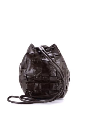 Small Cassette Sailor Backpack Maxi Intrecciato Leather