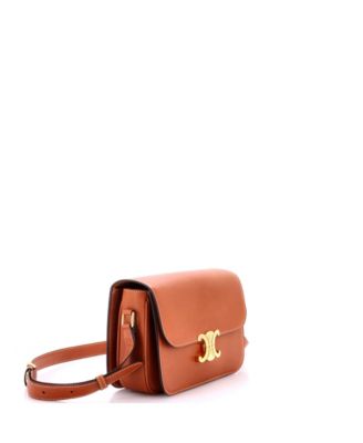 Medium Triomphe Shoulder Bag Smooth Calfskin