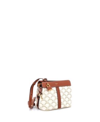 Small Teen Cabas De France Bag Triomphe Coated Canvas