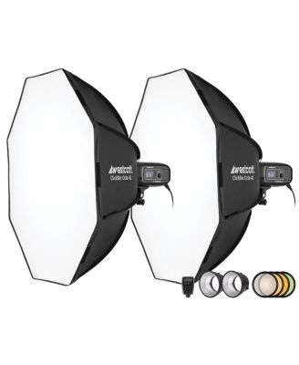FJ400-SE 400Ws Daylight Studio Strobe 2-Light Kit with FJ-X3 S Wireless Trigger for Sony Cameras