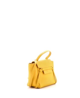 Nano Belt Bag Textured Leather