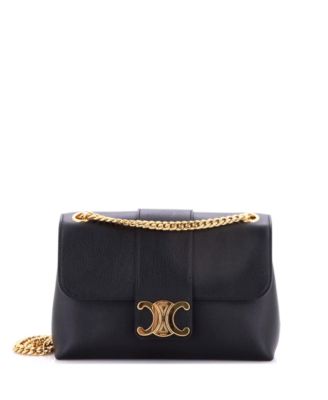 Medium Victoire Flap Shoulder Bag Leather