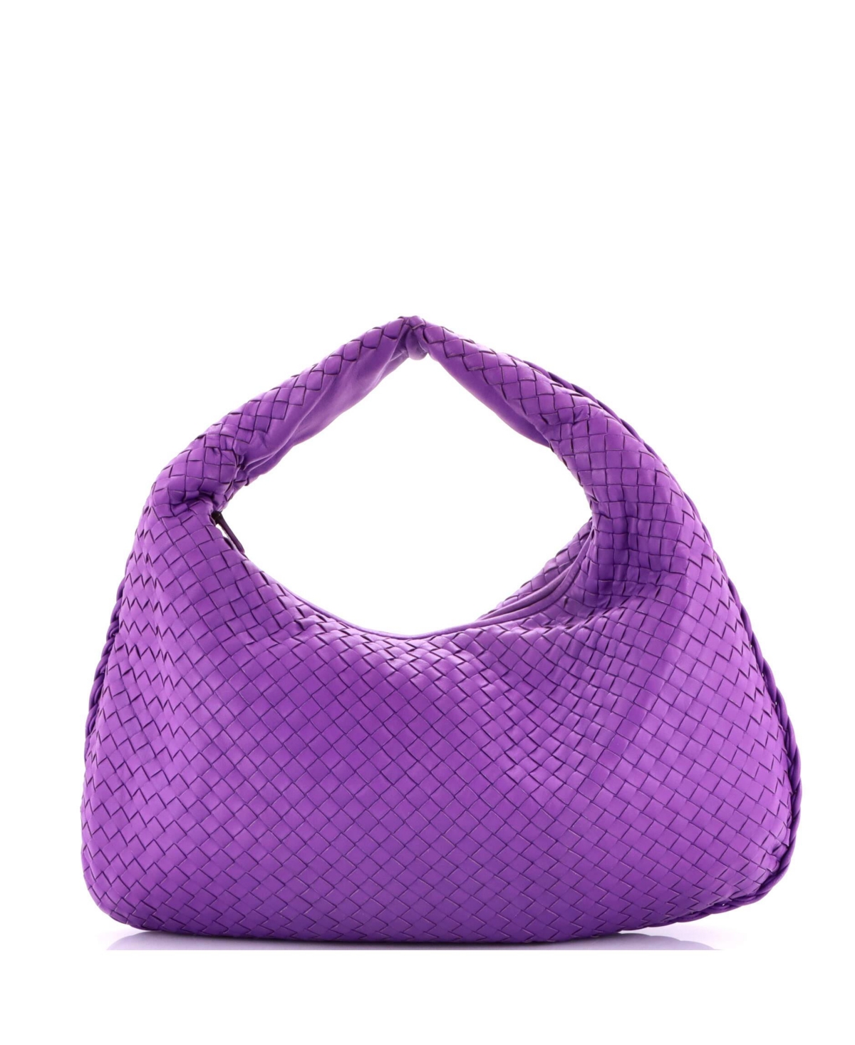 Pre-Owned Bottega Veneta Large Veneta Hobo Intrecciato Nappa