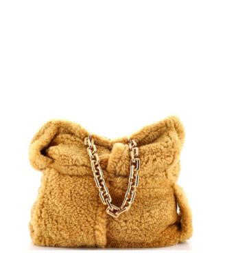 The Chain Tote Intrecciato Shearling