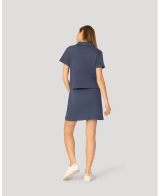 Women's Pique Polo Skort Set
