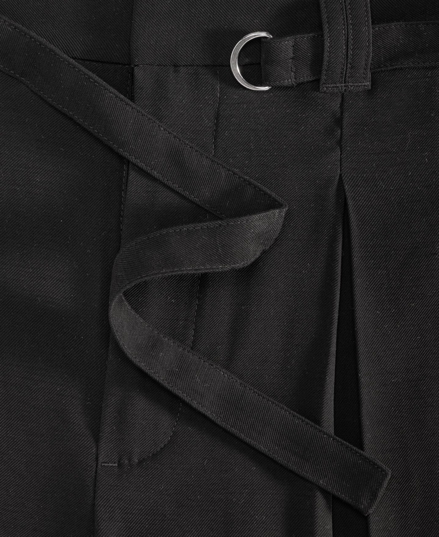 Женские шорты I.N.C. International Concepts Pleat-Front Belted-Waist, цвет: Глубокий чёрный — фото 4