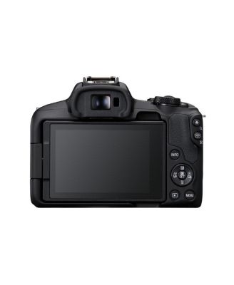 EOS R50 Mirrorless Camera, Black with RF-S 18-45mm f/4.5-6.3 IS STM Lens, 32GB SD Card, Shoulder Bag, 49mm Filter Kit, Cleaning Kit