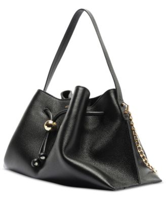 Alba Snap Button Small Shoulder Bag