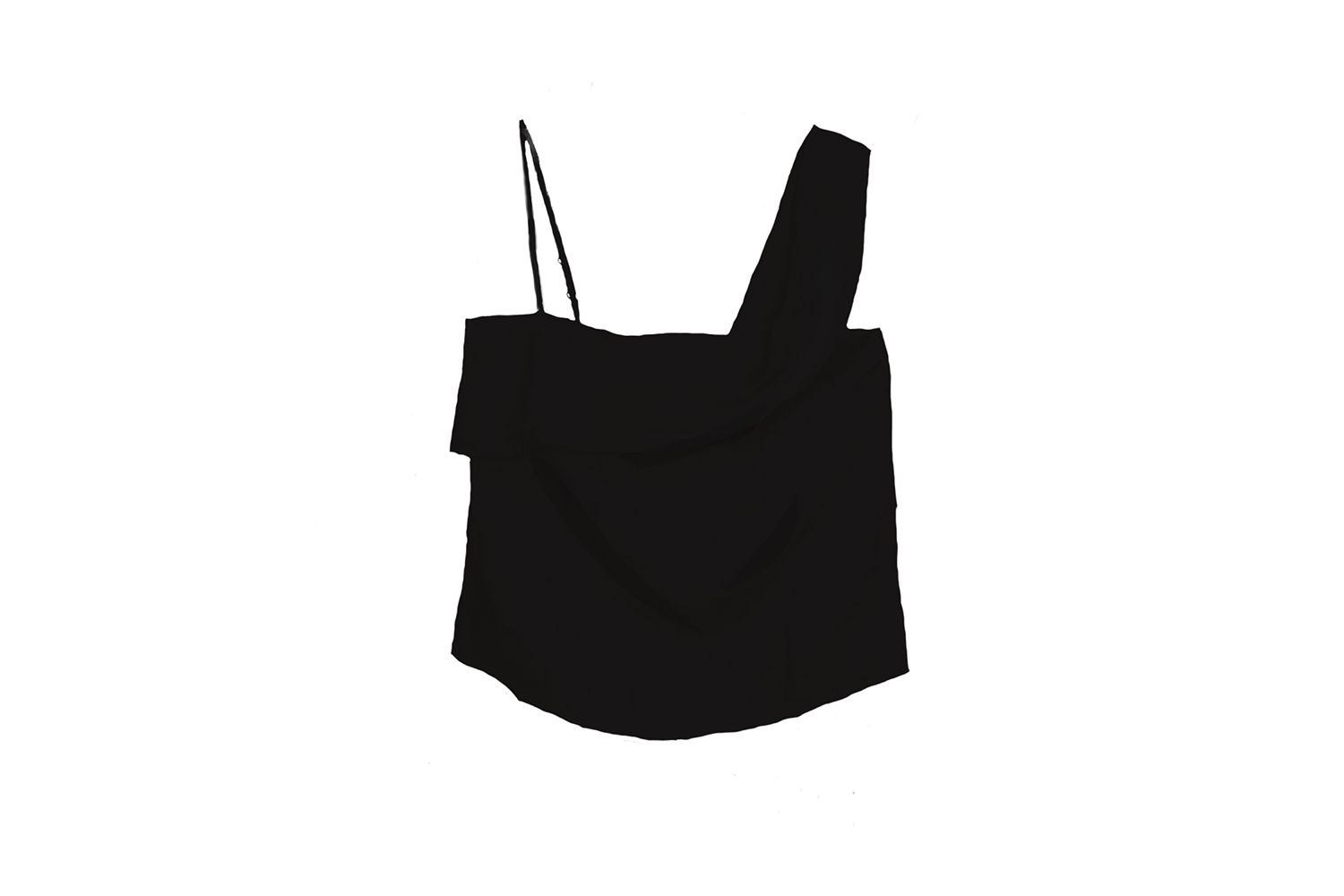 Women's The Wandering Wave top Black