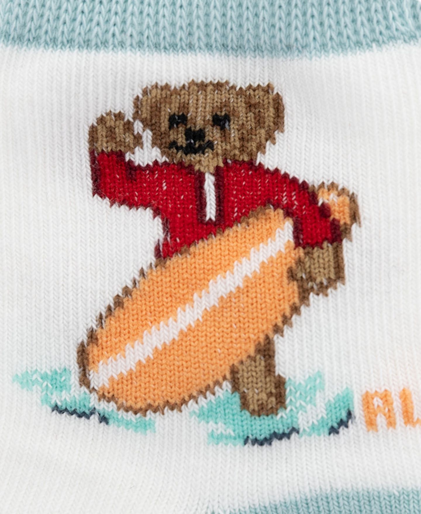 Носки Baby, вышивка, 3 шт. — Polo Ralph Lauren, цвет: Белый — фото 4