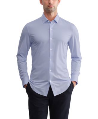 Men's Long-Sleeve Athletic Fit Dress Shirt