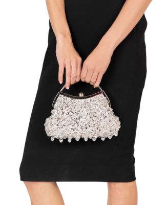 Raava Sequin Small Clutch Handbag