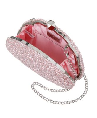 Hera Beaded Shell Shaped Small Clutch Handbag