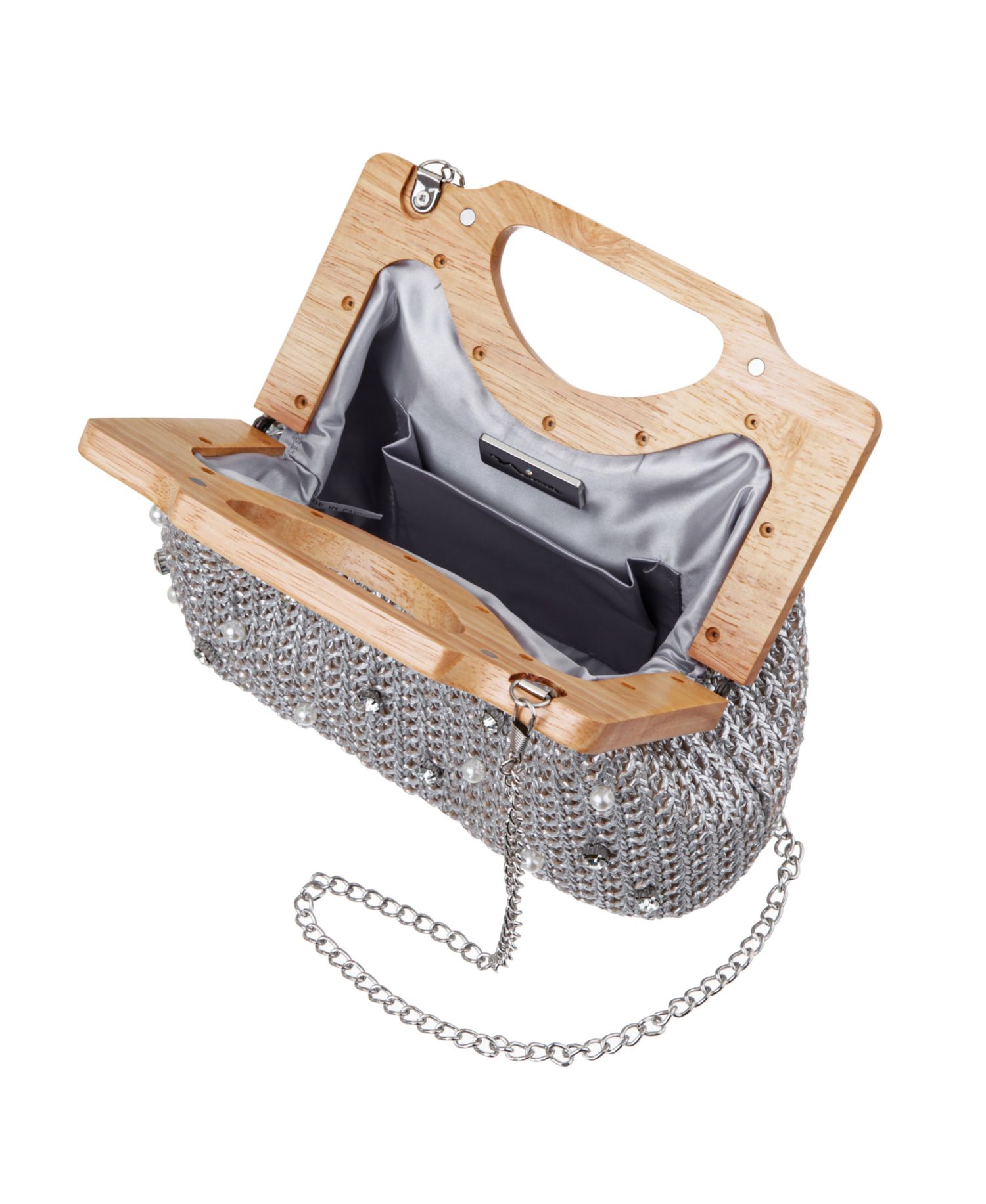 Solei Straw Small Clutch Handbag
