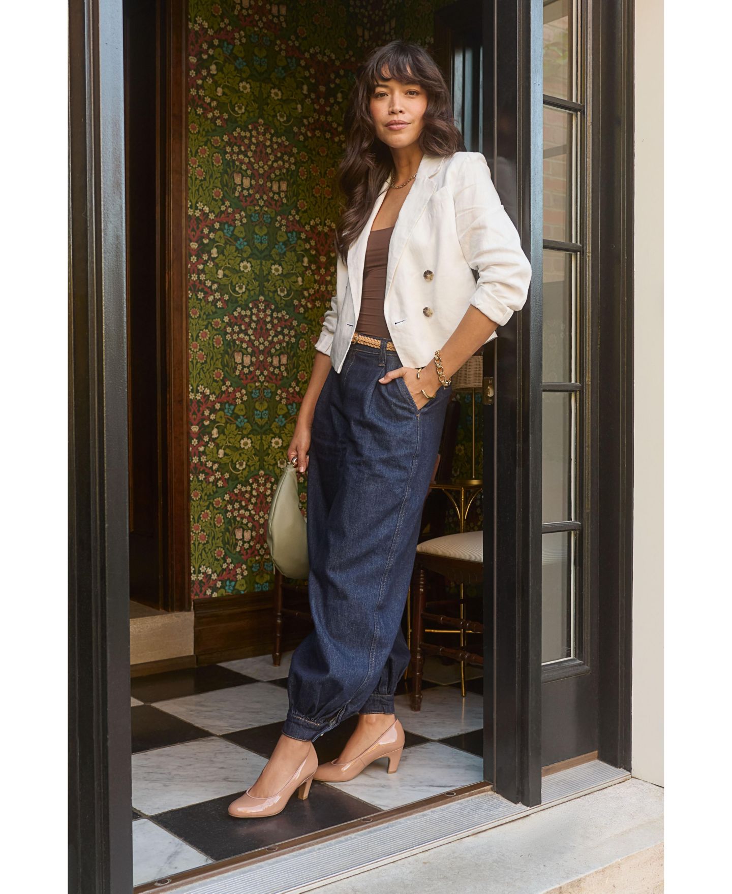 Женские туфли LifeStride Parigi-Plus Dress Pumps, цвет: Чёрная искусственная кожа — фото 6