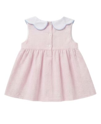 Baby Girls' Striped Dress, Bloomers and Hat, 3-Piece Set