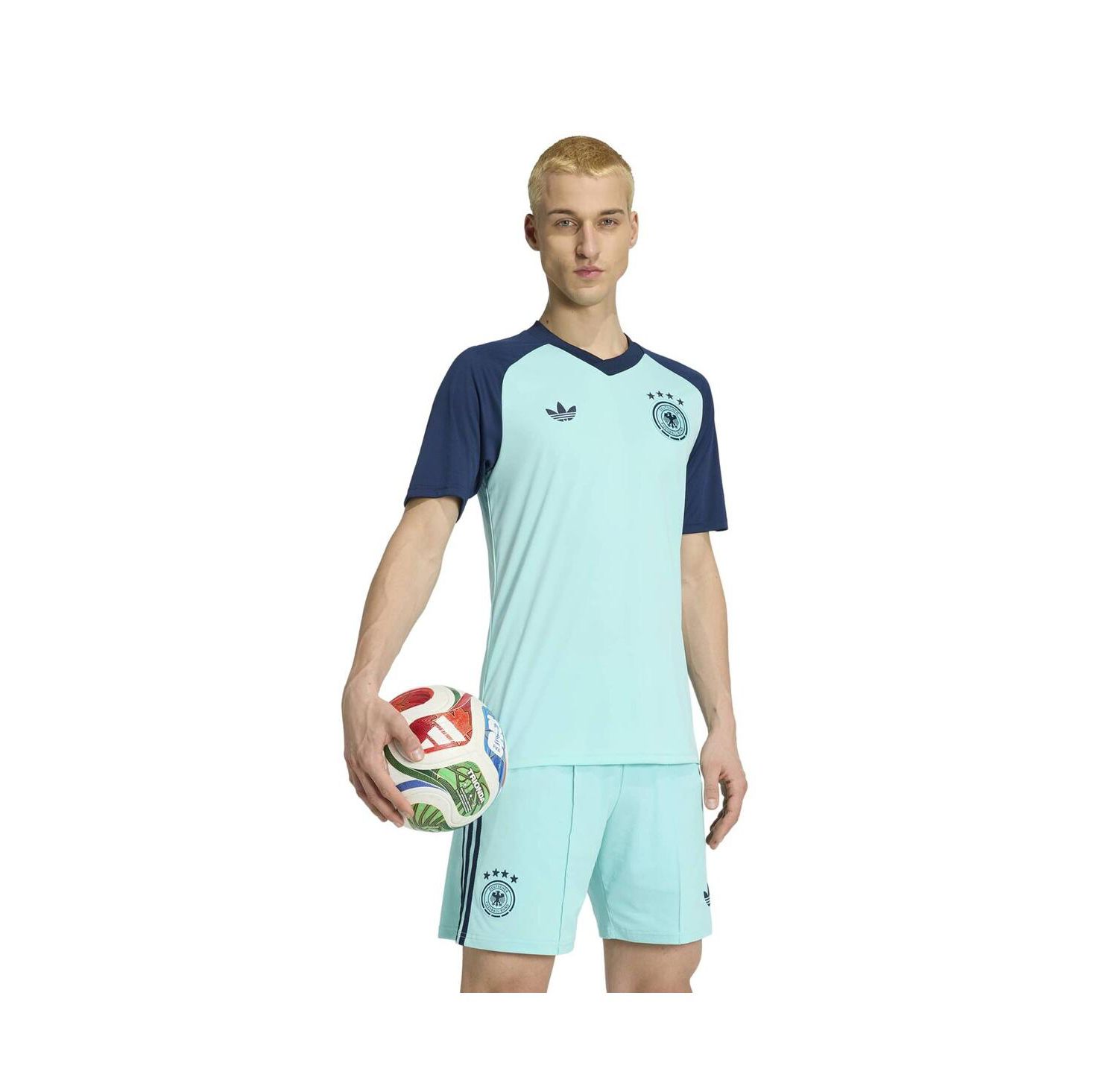 Men's Turquoise Germany National Team FIFA X World Cup 2026 Pre-Match Away Training Jersey